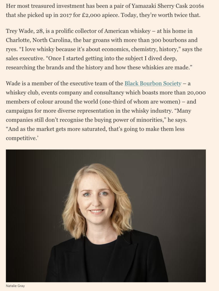 Financial Times Feature - Millennial Dram Busters