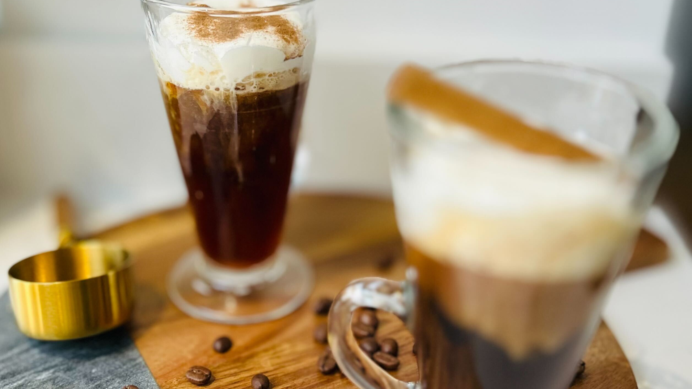 Make Irish Coffee with Bourbon